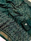 Kt 2114 Mul Cotton Silk Printed Bandhej Sarees